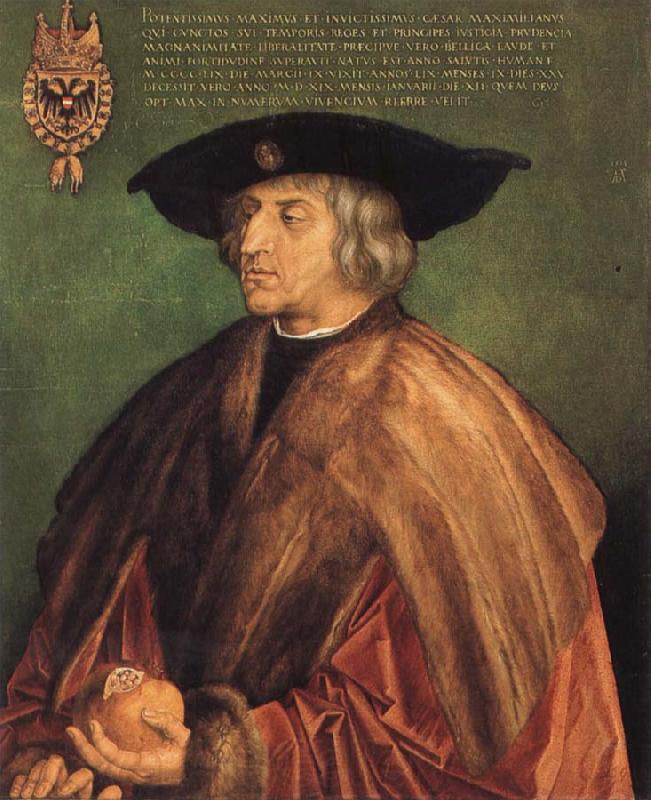 Albrecht Durer Emperor Maximilian Spain oil painting art